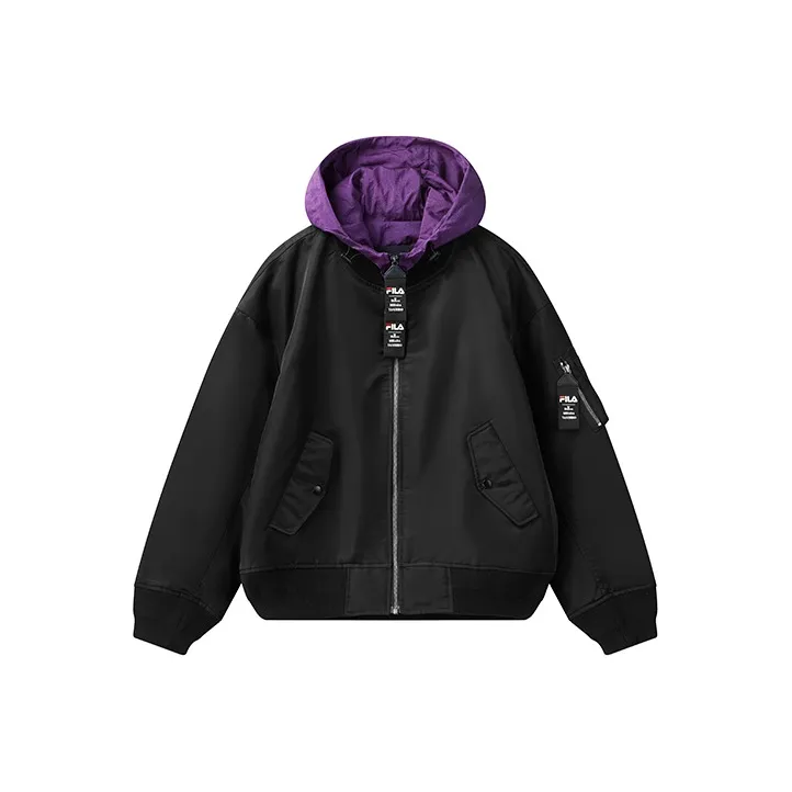 Mihara Yasuhiro X FILA MIHARA YASUHIRO Collaboration Collection Jackets Men Jet Black-0