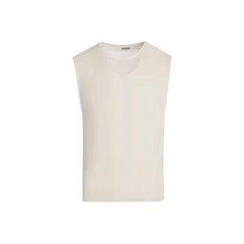 GUESS Tank Tops Men Beige