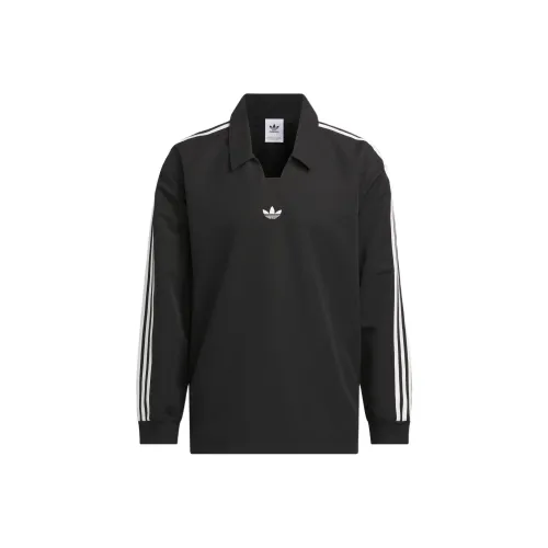 Adidas Originals RUGBY FW24 POLO SHIRT Polo Shirt Unisex Black