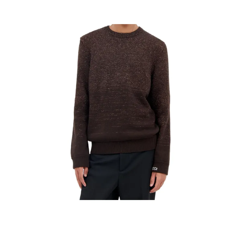 GUCCI Sequin Embellished Crewneck Jumper-0