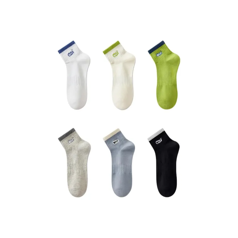 Temooues Ankle Socks Unisex 5 Pack-8