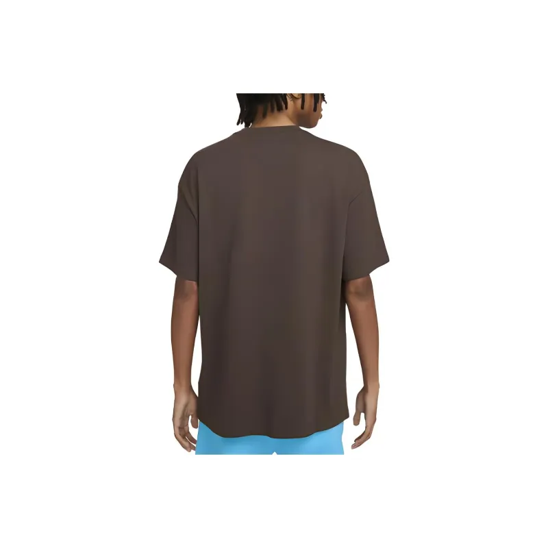 Nike T Shirts Men Brown-1