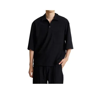 PUBLIC TOKYO FW24 Polo Shirt Men's Black