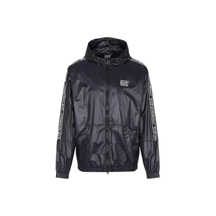 EMPORIO ARMANI EA7 SS22 Jackets Coats Men's Black-0