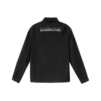 SUPERMOON Loose Fit Workwear Jacket Men's Black