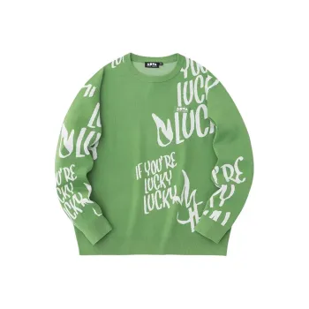Anta Life Collection Knitwear Unisex Star Fortune Green/Papyrine