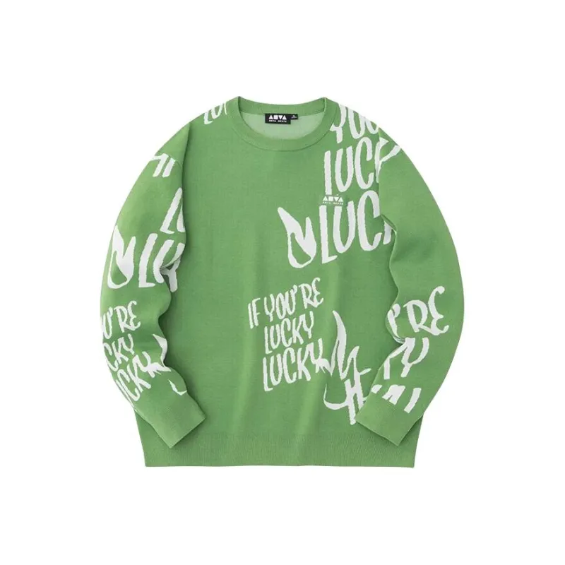 Anta Life Collection Knitwear Unisex Star Fortune Green/Papyrine-0