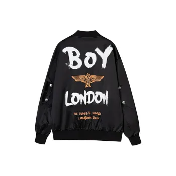 Boy London FW21 Loose Fit Jacket Unisex Black