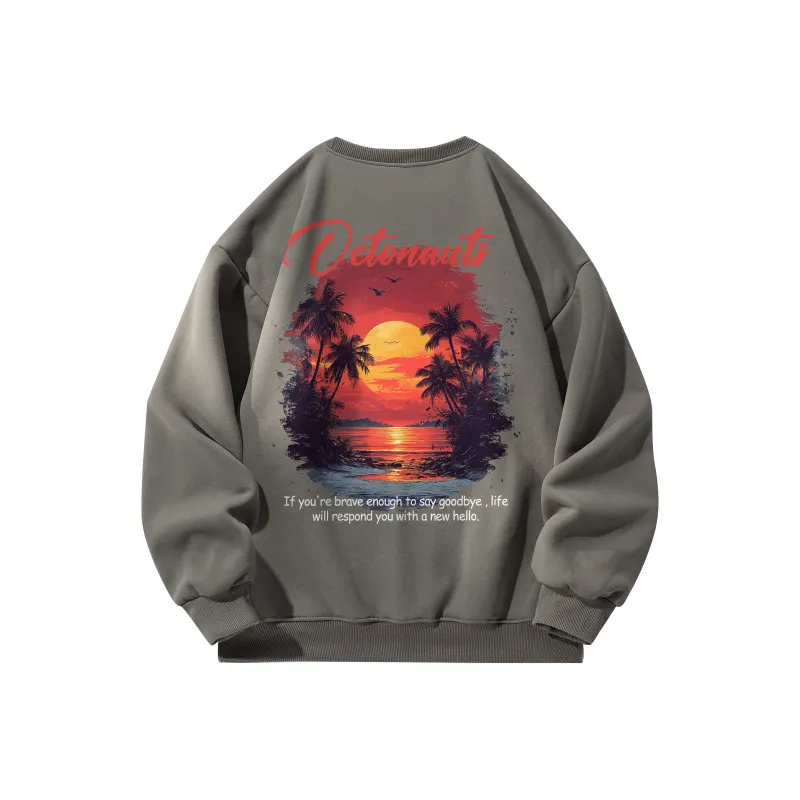 Small Columns Under The Sea Sweatshirt Unisex-26