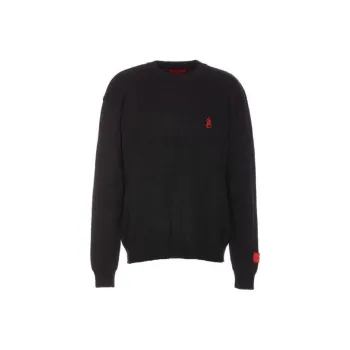 Vision Of Super Logo Embroidered Crewneck Jumper