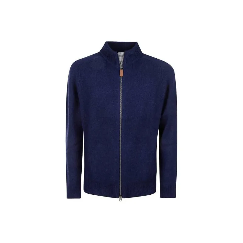 BARBOUR Talder Zip Up Knit Sweater-0