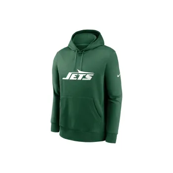 Nike New York Jets Club Logo Men's Nike Nfl Pullover Hoodie