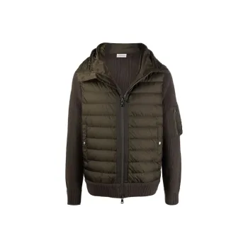 Moncler Padded-front Hooded Jacket