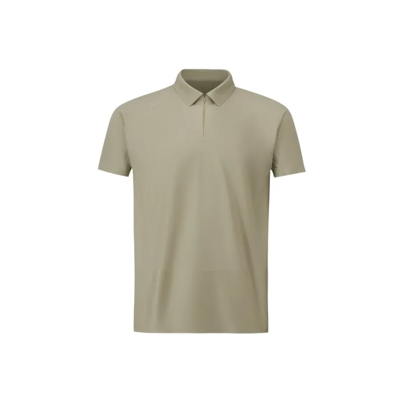 DESCENTE TRAINING Short Sleeved Polo Shirt Men's-0
