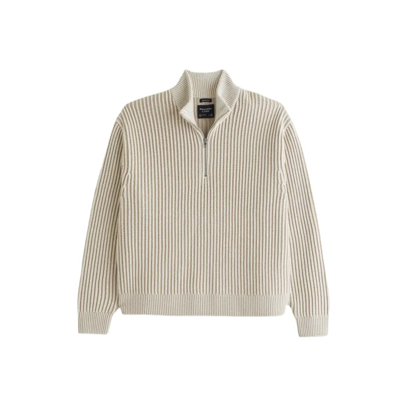 Abercrombie＆Fitch Sweaters Men Beige-0