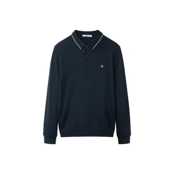 HLA Knitwear Men Dark Blue D6