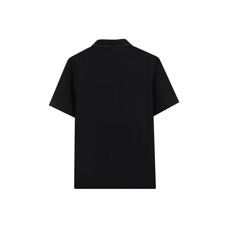 ANDREW MACKENZIE Polo Shirt Men's Black-1