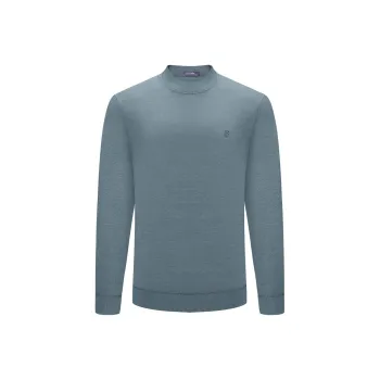GY Goldlion Sweater Men's Blue Gray