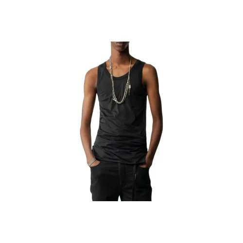 Ann Demeulemeester Dirk Tank Top Tank Tops Men's Black
