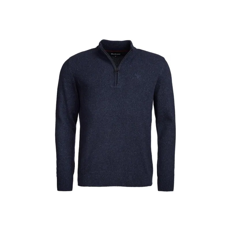 BARBOUR Essential Tisbury Half Zip Jumper-0