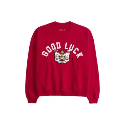 Hollister Snake Year Spring Collection Sweatshirts Unisex