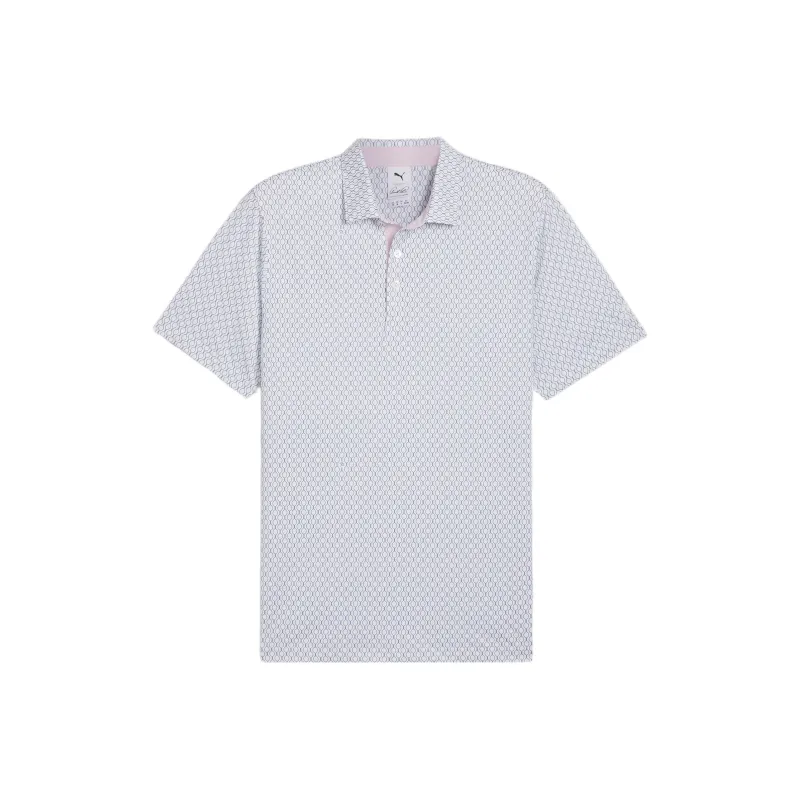 PUMA x AP CITRUS Collaboration Polo Shirt Men's White-0