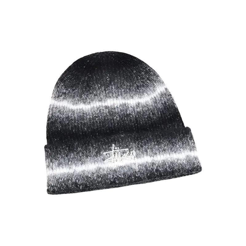 Stussy Cuff Stripe Knit Beanie-2