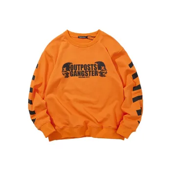 NUCLEAR EXPLOSION x NUCLEAR EXPLOSION OGMC Sweatshirt Men's Orange Red