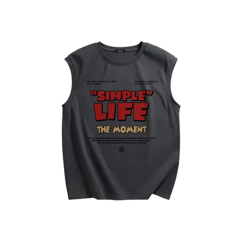 MINISO Tank Tops Unisex-2