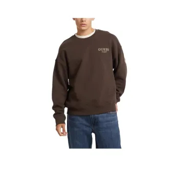 GUESS Sweatshirts Men Brown