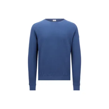 Moncler SS25 Sweater Men's Cobalt Blue