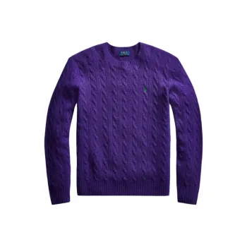 Polo Ralph Lauren FW23 Sweater Men's Purple
