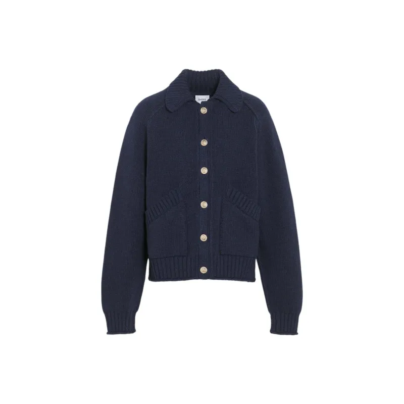 Barrie Chunky knit Cashmere Cardigan-0