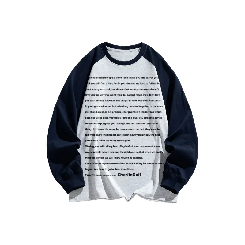 CHARLIE GOLF Sweatshirt Unisex Light Heather Gray-0