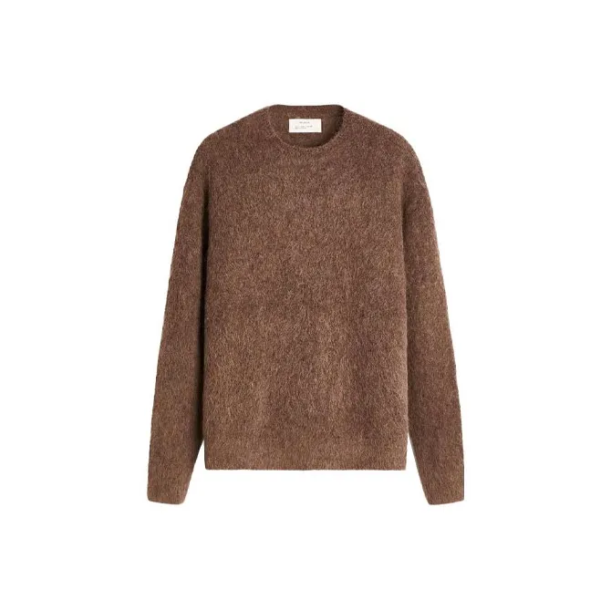 ZARA Sweaters Men Brown-0