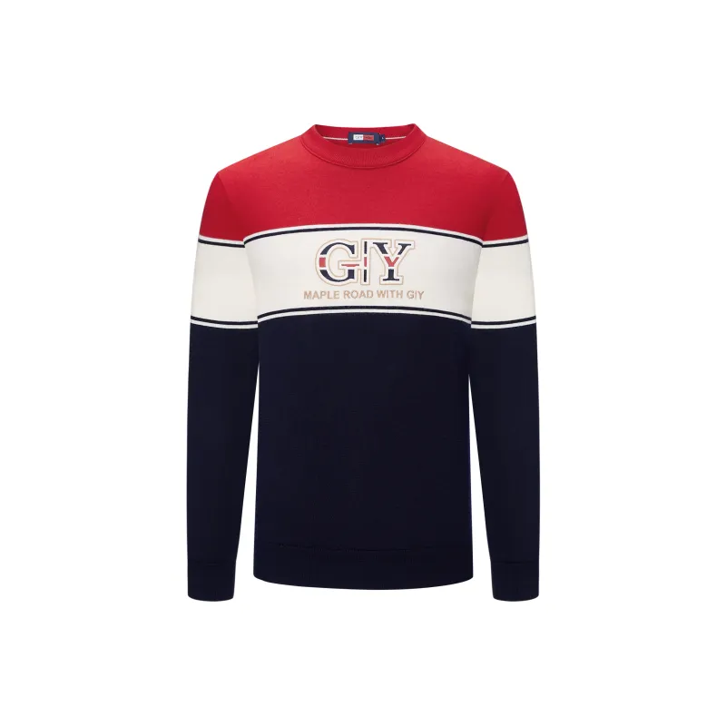 GY Goldlion Sweater Men's Navy Blue-0