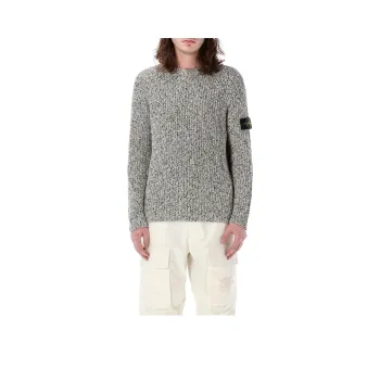 STONE ISLAND Sweater Men's Gray Green