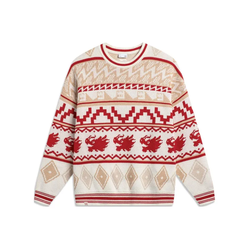 LiNing Sweaters Men Ecru-0