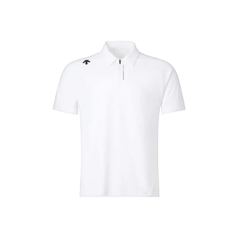 DESCENTE TRAINING Short Sleeved Polo Shirt Men's-4