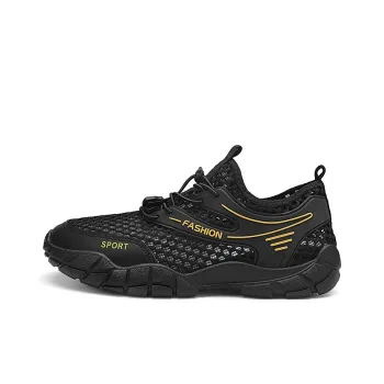 JANECO Slip Resistant, Abrasion Resistant, Breathable Low Top Casual Shoes Men's