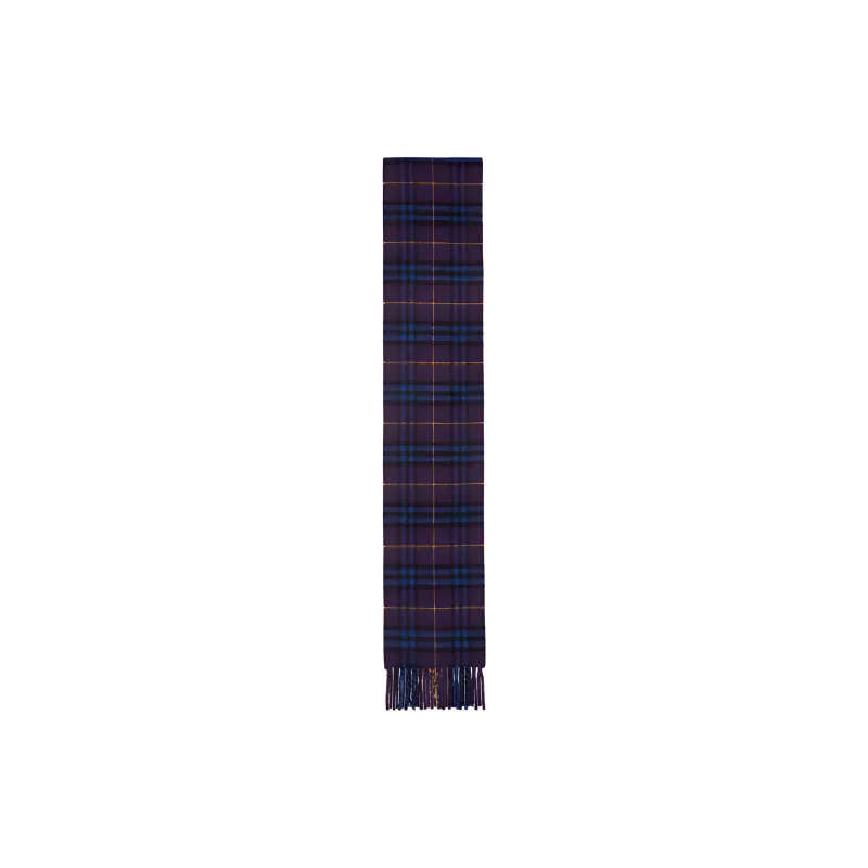Burberry Knit Scarves Unisex Purple-1