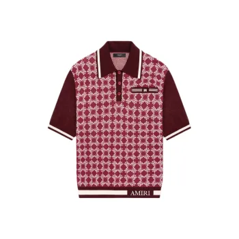 AMIRI FW24 Polo Shirt Men's Red
