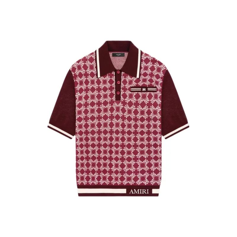 AMIRI FW24 Polo Shirt Men's Red-0