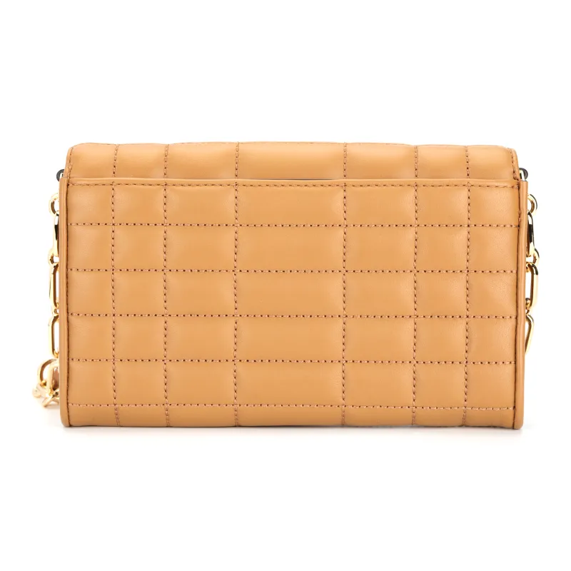 MICHAEL KORS Leather Shoulder Bag Crossbody Bag Large Size Women's Light Roasted Beancurd-2