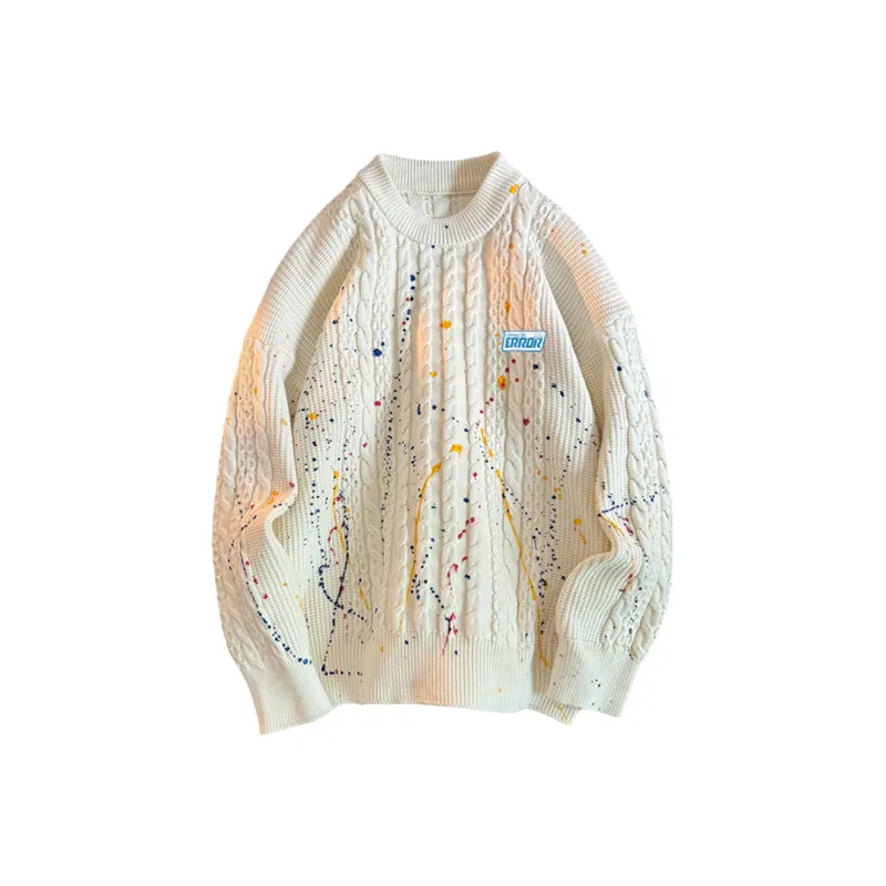 Qnxeey Sweaters Unisex-2