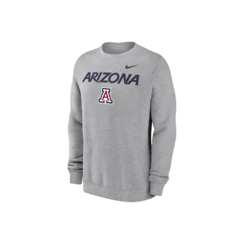 Nike Arizona Wildcats Primetime Primary Stack Men's Nike College Pullover Crew