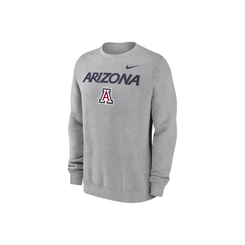 Nike Arizona Wildcats Primetime Primary Stack Men's Nike College Pullover Crew