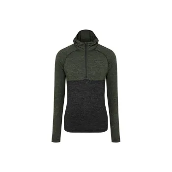 BLACK DIAMOND M'S SOLUTION 150 WOOL HALF ZIP HOODY Sweater Men's Black/cypress