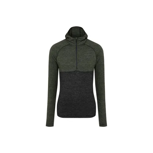 BLACK DIAMOND M'S SOLUTION 150 WOOL HALF ZIP HOODY Sweater Men's Black/cypress