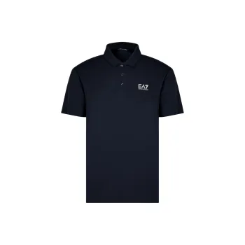 EMPORIO ARMANI Logo print Polo Shirt